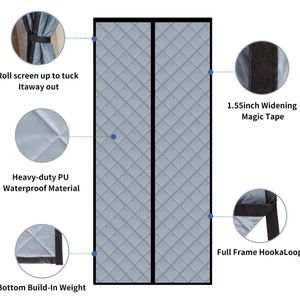 Thermal Insulated door. Magnetic closure